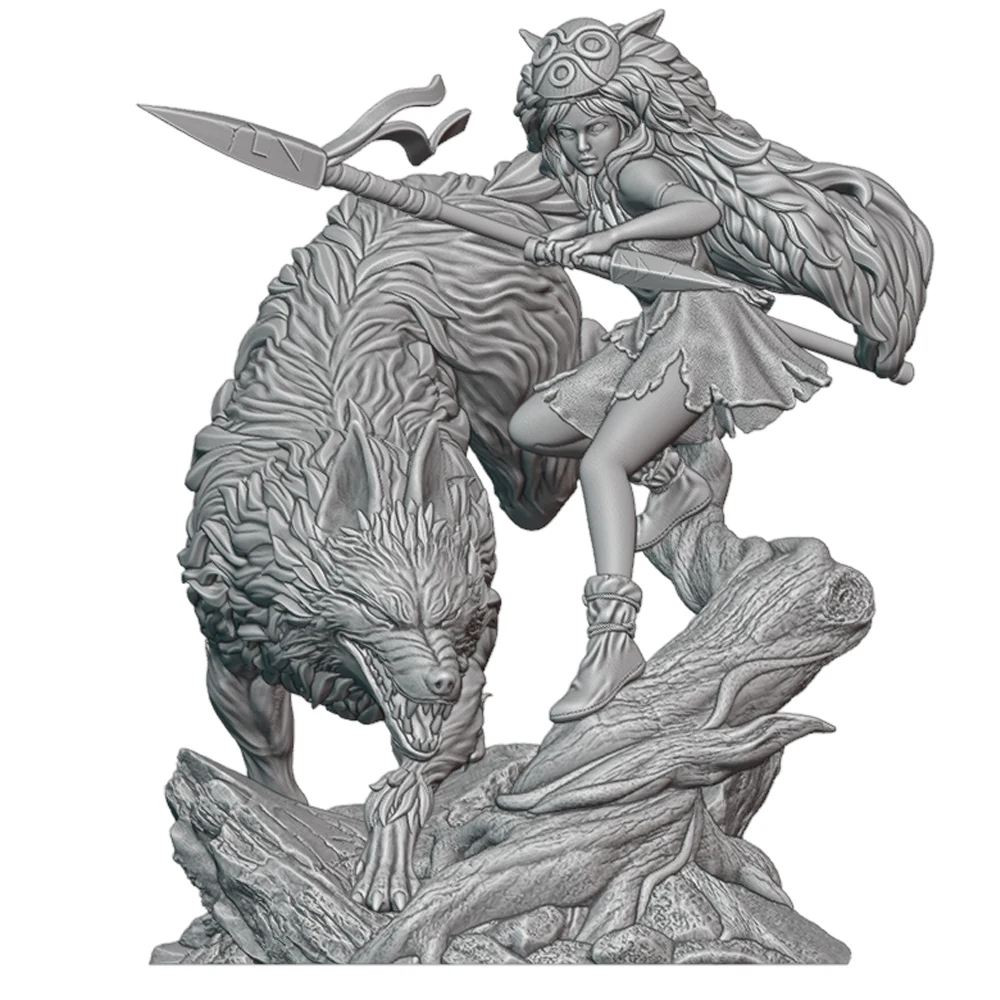 Belle Princess and Wolf 1/24 Scale Resin Figure Model Kit Sexy Diorama Unassembled Unpainted Doll 3D Print DIY Statue Crafts Toy
Belle Princess and Wolf 1/24 Scale Resin Figure Model Kit Sexy Diorama Unassembled Unpainted Doll 3D Print DIY Statue Crafts Toy