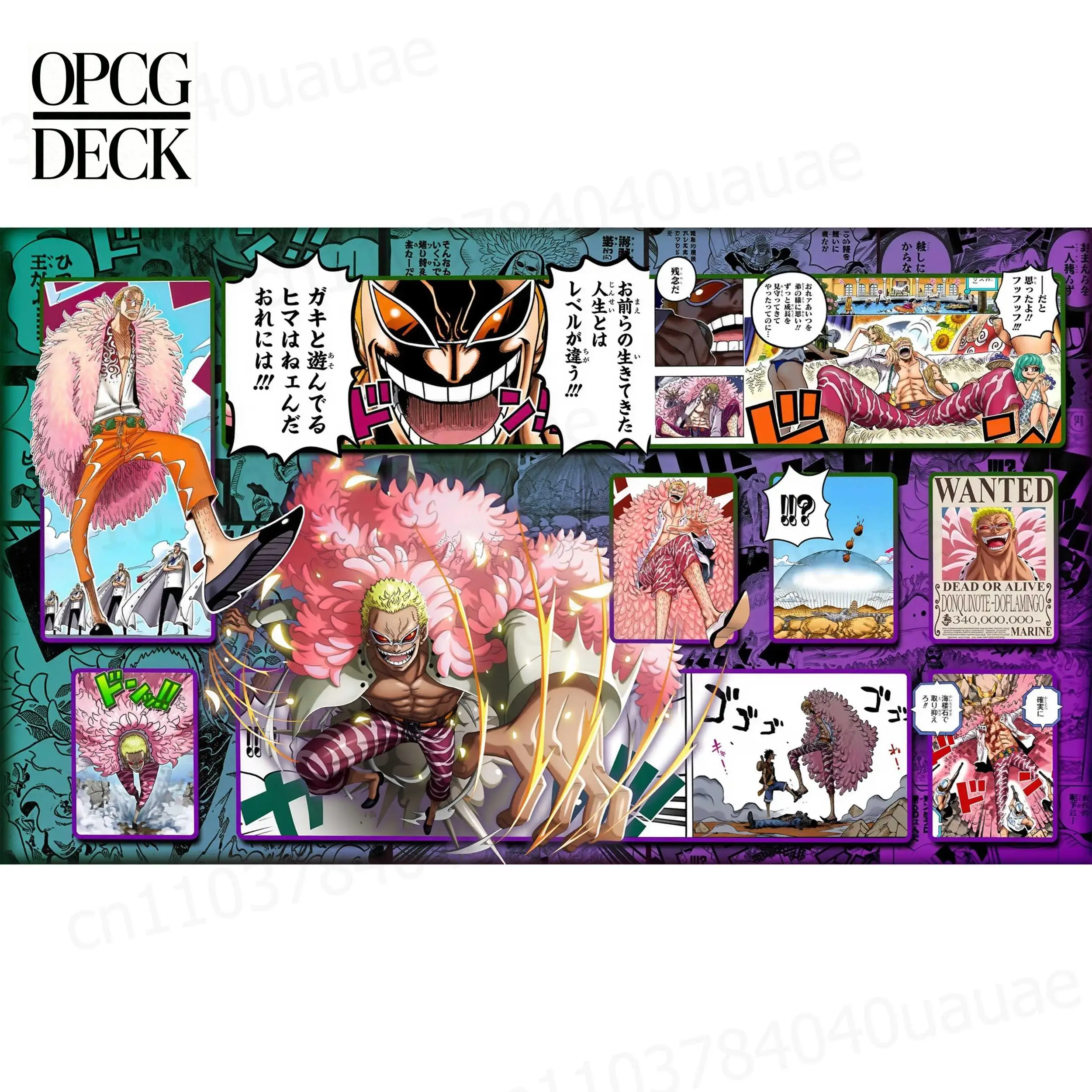 One Piece Opcg Playmat Card Game Donquixote Doflamingo Trafalgar D. Water Law Anime Playmat High-Quality Card Game Mat 60*35Cm
One Piece Opcg Playmat Card Game Donquixote Doflamingo Trafalgar D. Water Law Anime Playmat High-Quality Card Game Mat 60*35Cm