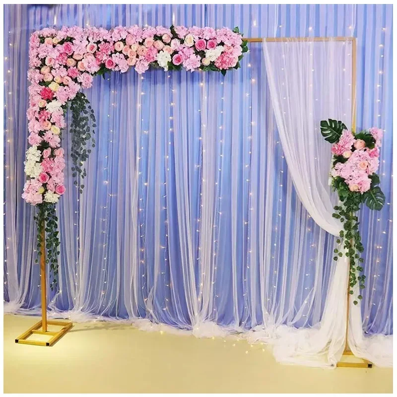 Metal Square Wedding Arch Backdrop Stand Square Base Balloon Support Kit Birthday Party Baby Shower Decoration Flower Wall Stand
Metal Square Wedding Arch Backdrop Stand Square Base Balloon Support Kit Birthday Party Baby Shower Decoration Flower Wall Stand