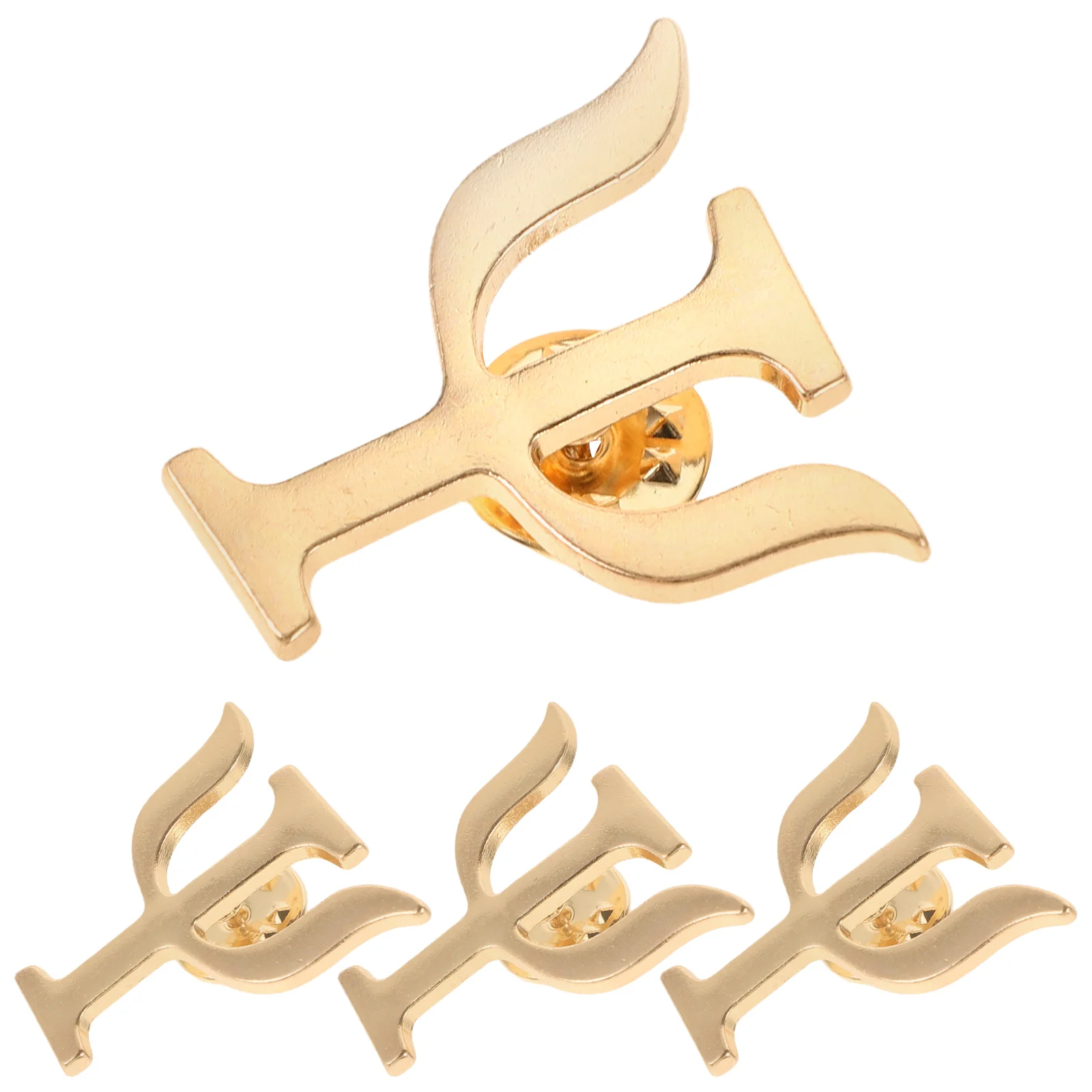 4pcs Unique Greek Letter Brooch Psychologists Metal Lapel Badges For Suits And Shawls Psychology Symbol Brooch Note Corsage Clot
4pcs Unique Greek Letter Brooch Psychologists Metal Lapel Badges For Suits And Shawls Psychology Symbol Brooch Note Corsage Clot