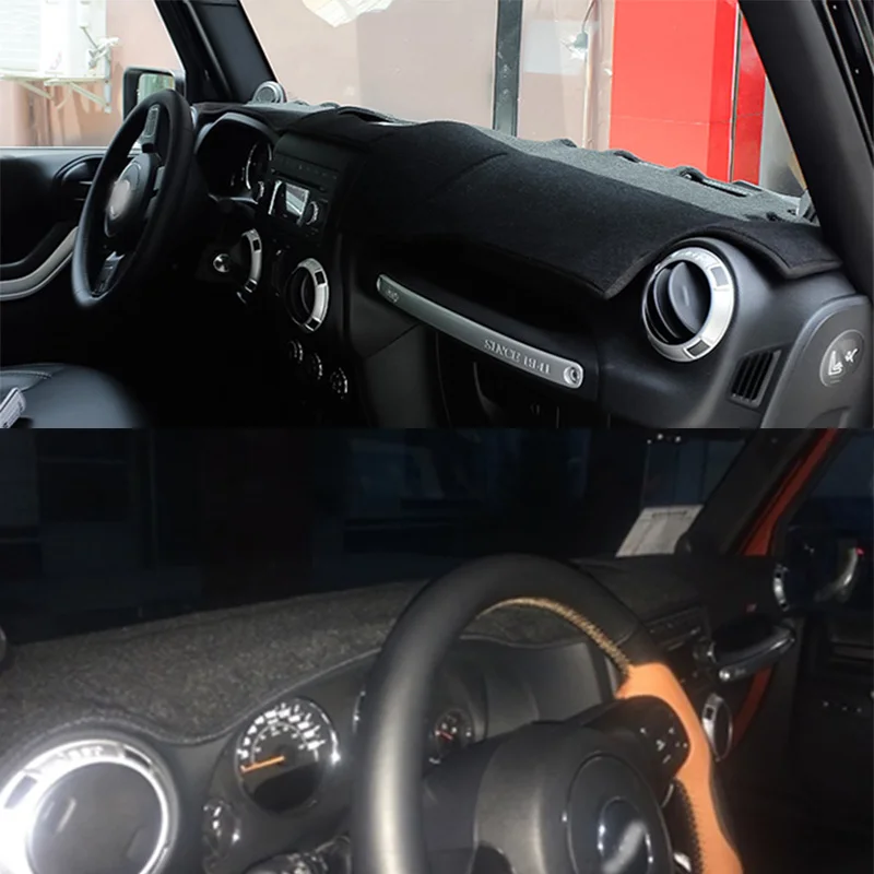 For Jeep Wrangler III 2011-2017 Accessories Dashboard Cover Instrument Panel Dash Mat Dashmat Protective Pad
For Jeep Wrangler III 2011-2017 Accessories Dashboard Cover Instrument Panel Dash Mat Dashmat Protective Pad