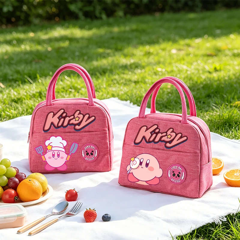 Kirbys Lunch Bag Student Handheld Thermal Bag Cute Cartoon Portable Lunch Bags Trendy Girl School Lunch Pack Kawaii Bento Pack
Kirbys Lunch Bag Student Handheld Thermal Bag Cute Cartoon Portable Lunch Bags Trendy Girl School Lunch Pack Kawaii Bento Pack