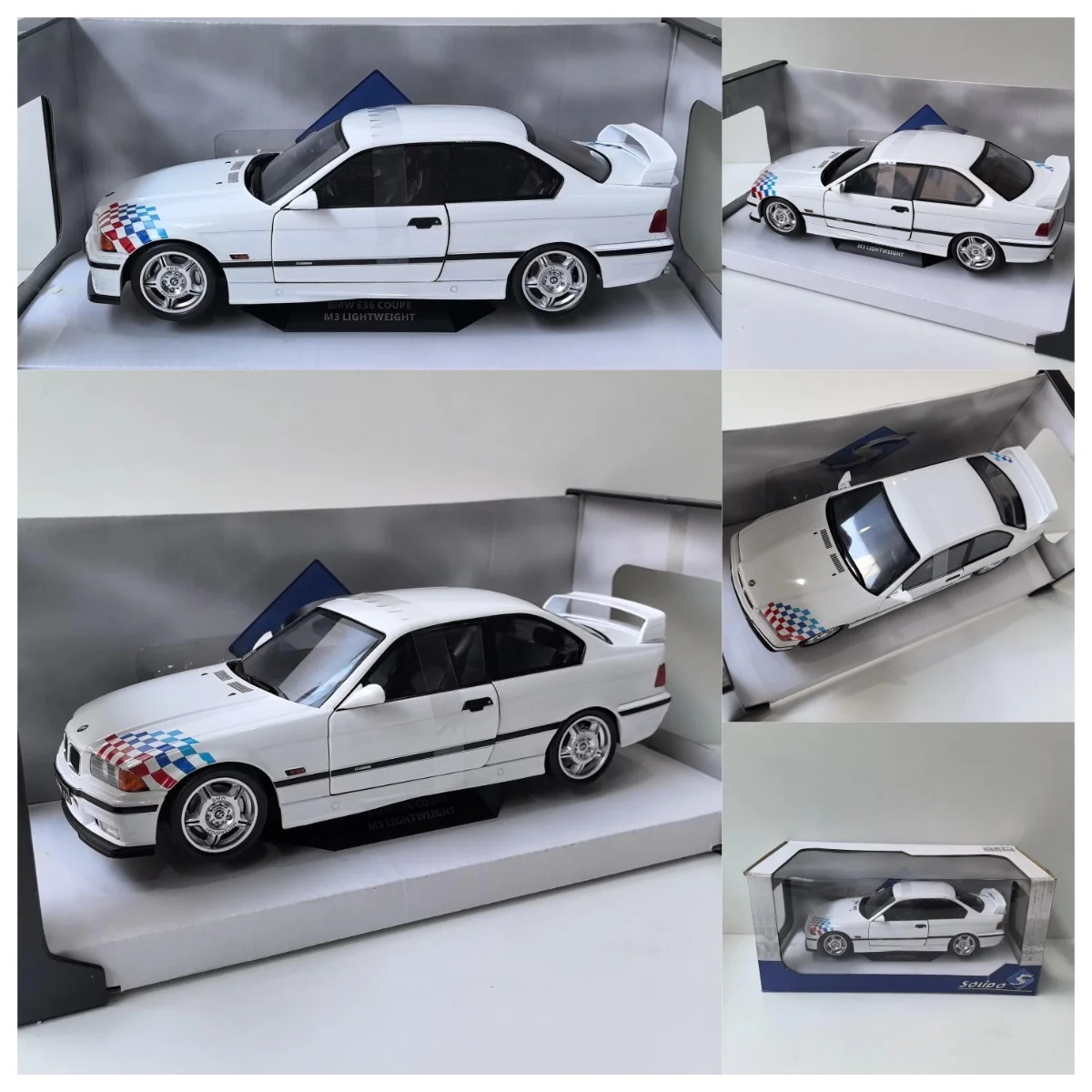 The Left Door Is Not Tightly Closed SOLIDO Diecast 1/18 Scale BMW M3 E36 COUPE Alloy Car Model
The Left Door Is Not Tightly Closed SOLIDO Diecast 1/18 Scale BMW M3 E36 COUPE Alloy Car Model