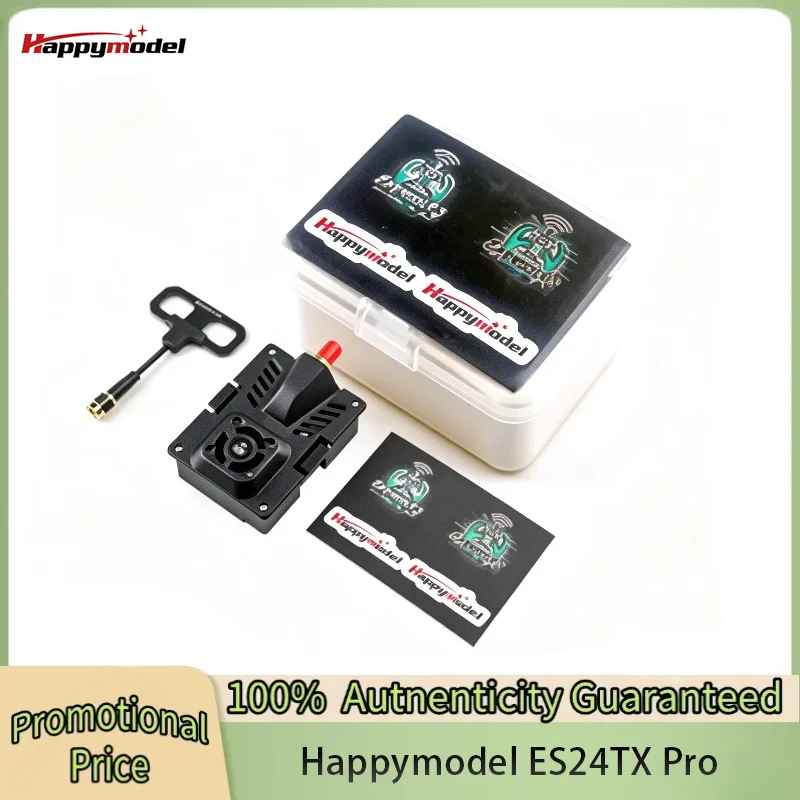HappyModel ES24TX Pro 2.4GHz 5-10V 1000mW ExpressLRS ELRS Micro TX Module with Cooling Fan RGB LED Module 4.18dBi Antenna
HappyModel ES24TX Pro 2.4GHz 5-10V 1000mW ExpressLRS ELRS Micro TX Module with Cooling Fan RGB LED Module 4.18dBi Antenna