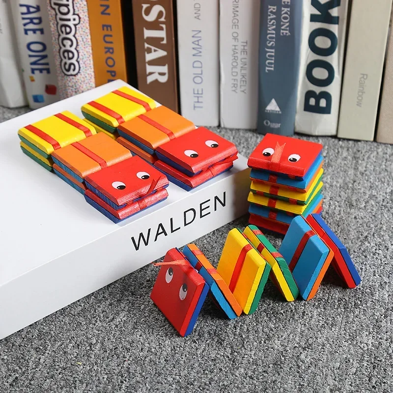 Wooden Jacobs Ladder Toys Children's Novelty Funny Visual IllusionFlipo Flip Colorful Flap Wooden Ladder Parentchild Interaction
Wooden Jacobs Ladder Toys Children's Novelty Funny Visual IllusionFlipo Flip Colorful Flap Wooden Ladder Parentchild Interaction