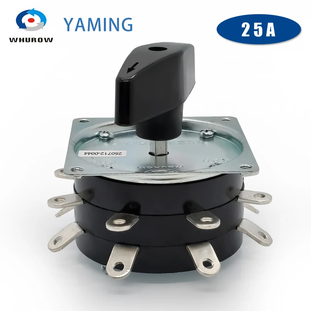 KDH-25/2*8 Welding Machine Rotary Switch Eight Positions 2 Levels 16 Brass Pins 25A Welder Changeover Selector
KDH-25/2*8 Welding Machine Rotary Switch Eight Positions 2 Levels 16 Brass Pins 25A Welder Changeover Selector