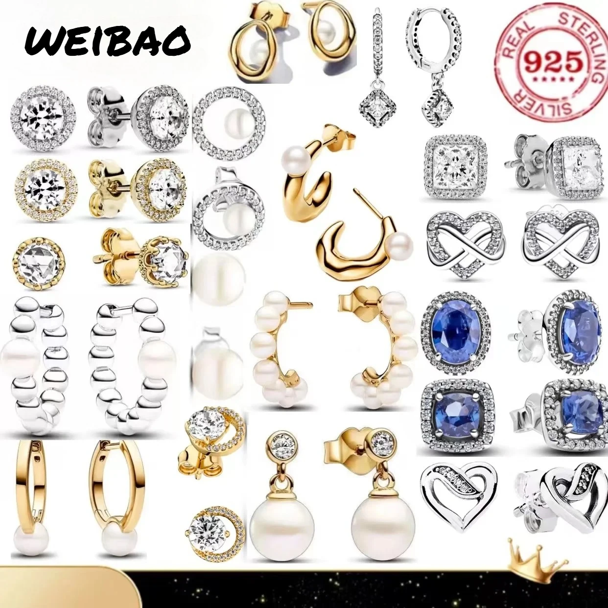 Wedding accessories 925%pure silver fashionable heart round water droplet block zircon luxurious earrings for women jewelry gift
Wedding accessories 925%pure silver fashionable heart round water droplet block zircon luxurious earrings for women jewelry gift