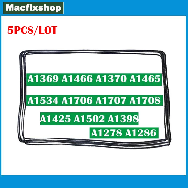 5 шт. резиновое кольцо для ЖК-экрана для Macbook Pro A1369 A1466 A1370 A1465 A1534 A1706 A1707 A1708 A1425 A1502 A1398 A1278 A1286
5 шт. резиновое кольцо для ЖК-экрана для Macbook Pro A1369 A1466 A1370 A1465 A1534 A1706 A1707 A1708 A1425 A1502 A1398 A1278 A1286