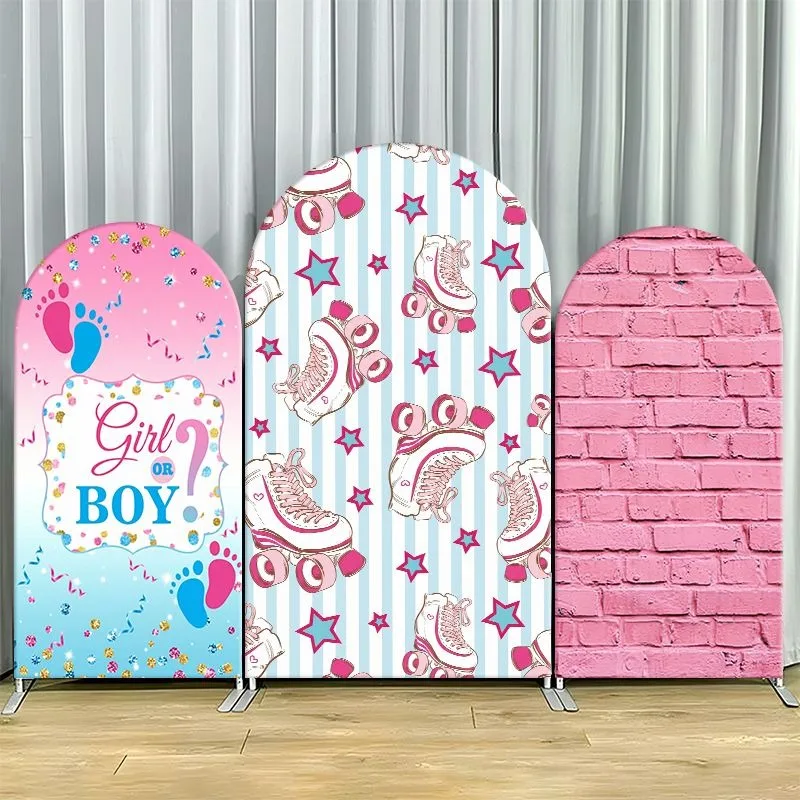 Single Side Arch Backdrop Cover Roller Skates and Stars for Festive Event Decorations
Single Side Arch Backdrop Cover Roller Skates and Stars for Festive Event Decorations