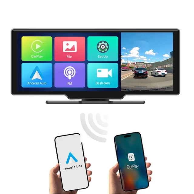 Беспроводной видеорегистратор Carplay Dash Cam Беспроводной Android Auto с сенсорным экраном Bt Поддержка задней Ahd Carmrea Автомобильный видеорегистратор 4k 10,26-дюймовый монитор
Беспроводной видеорегистратор Carplay Dash Cam Беспроводной Android Auto с сенсорным экраном Bt Поддержка задней Ahd Carmrea Автомобильный видеорегистратор 4k 10,26-дюймовый монитор