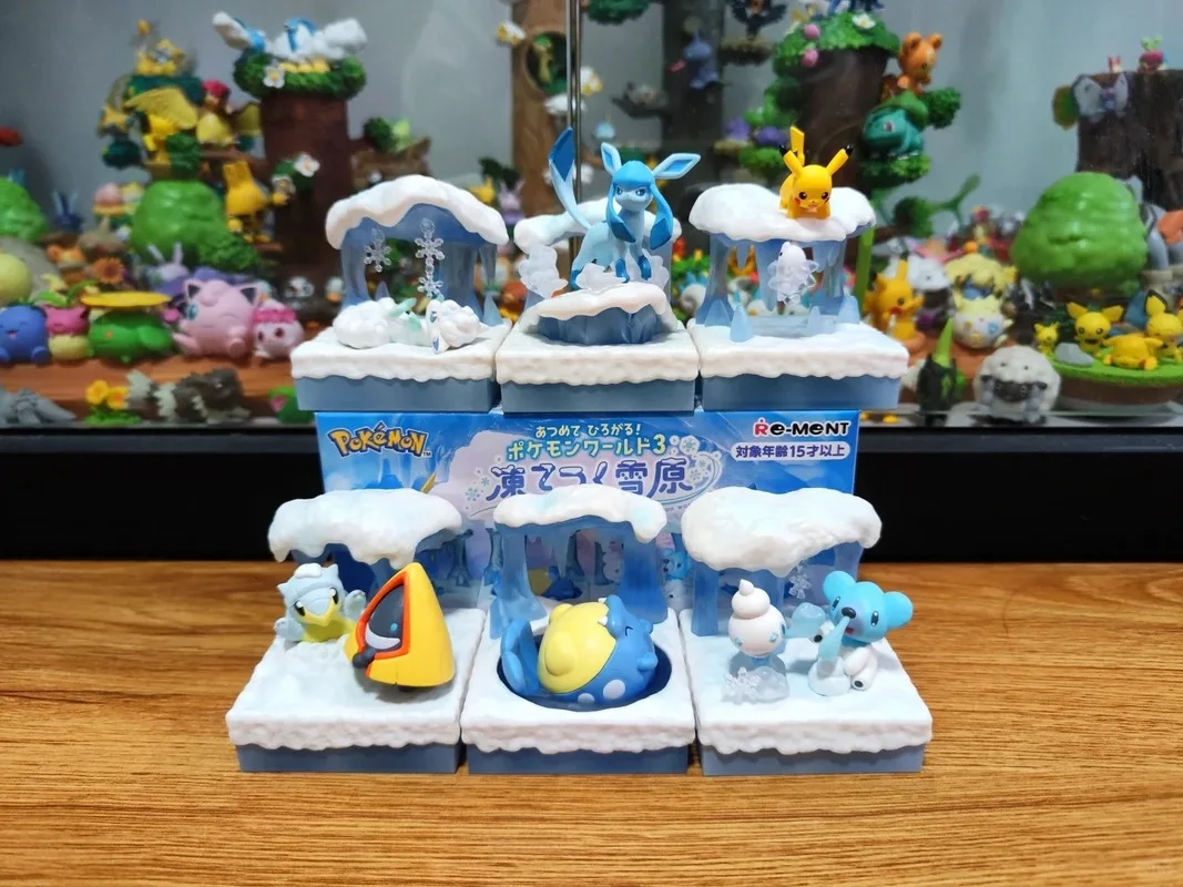 Genuine In Stock Re-Ment Pkm World Series 3 Frozen Series Blind Box Snowfield Figure Anime Spheal Figurine Toys Birthday Gift
Genuine In Stock Re-Ment Pkm World Series 3 Frozen Series Blind Box Snowfield Figure Anime Spheal Figurine Toys Birthday Gift