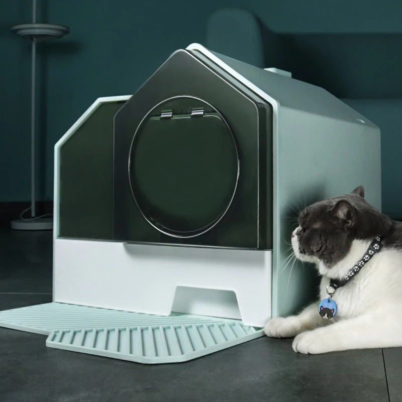 Automatic Self Cleaning Cat Litter Box Closed Odor Control XXL Drawer Anti Scatter Splash Proof Home Apartment Cat Toilet
Automatic Self Cleaning Cat Litter Box Closed Odor Control XXL Drawer Anti Scatter Splash Proof Home Apartment Cat Toilet