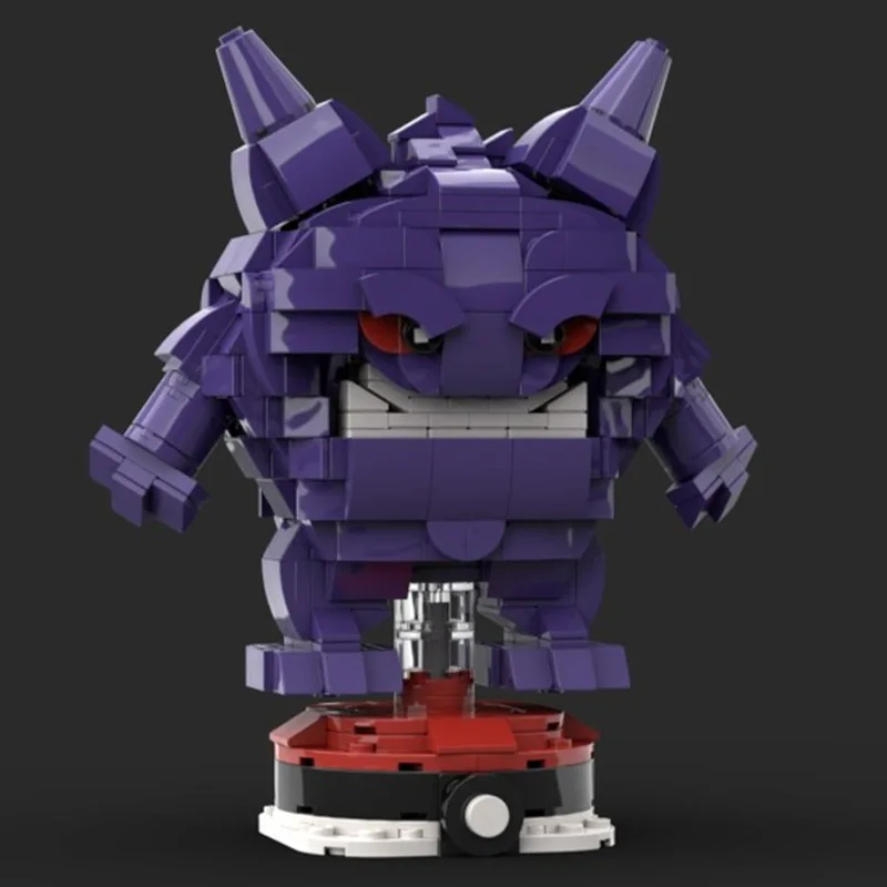 1308PCS MOC Creative Model Gengar Premium Display Assembly Puzzle DIY Home Decor Gift Collectible Decoration Collection Building
1308PCS MOC Creative Model Gengar Premium Display Assembly Puzzle DIY Home Decor Gift Collectible Decoration Collection Building