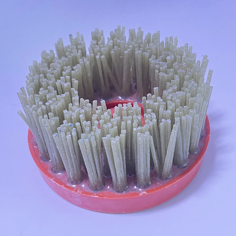 4 inch 110MM Circular Round Strong Diamond Brush Grinding Abrasive Polishing Brush With Snail Lock For Marble Granite Stone
4 inch 110MM Circular Round Strong Diamond Brush Grinding Abrasive Polishing Brush With Snail Lock For Marble Granite Stone