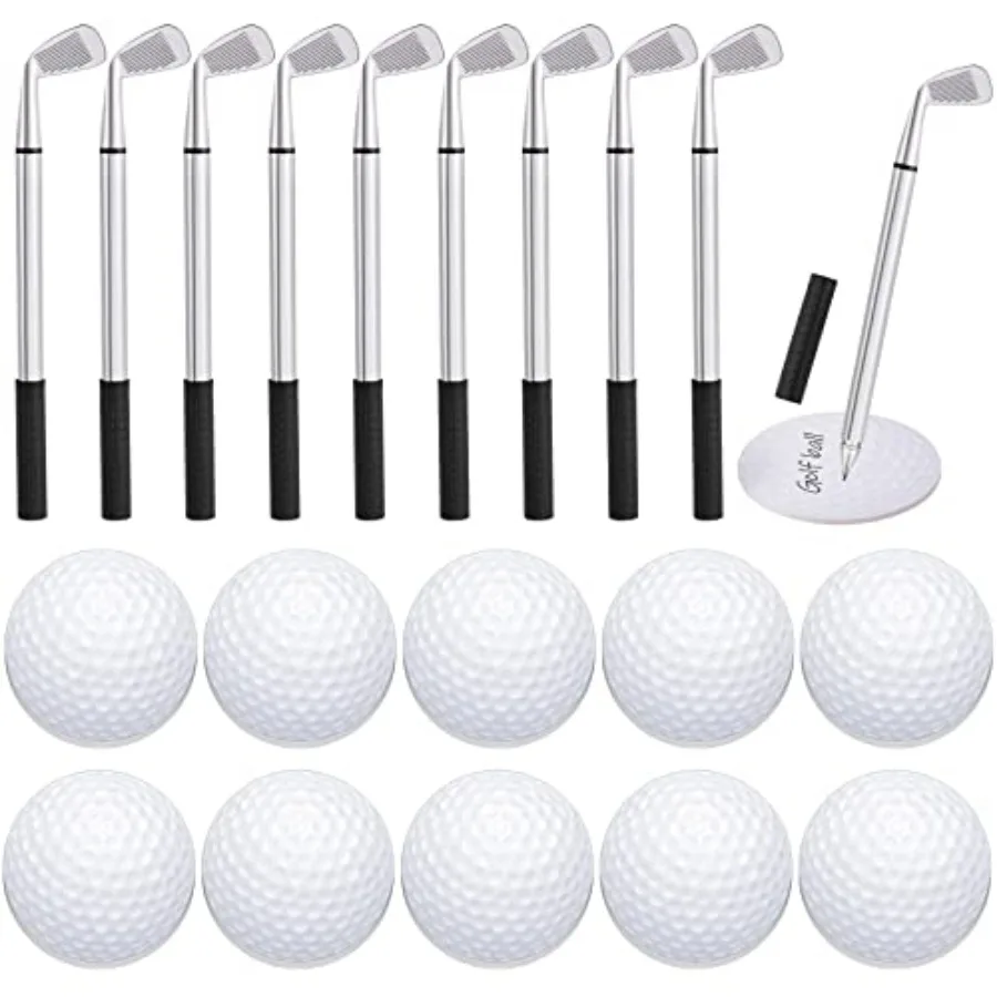 Set Golf Ballpoint Pen and Sticky Notes Cool Golf Party Favors Mini Decorative Funny Sports Golfing Club Props Black Gel Ink fo
Set Golf Ballpoint Pen and Sticky Notes Cool Golf Party Favors Mini Decorative Funny Sports Golfing Club Props Black Gel Ink fo