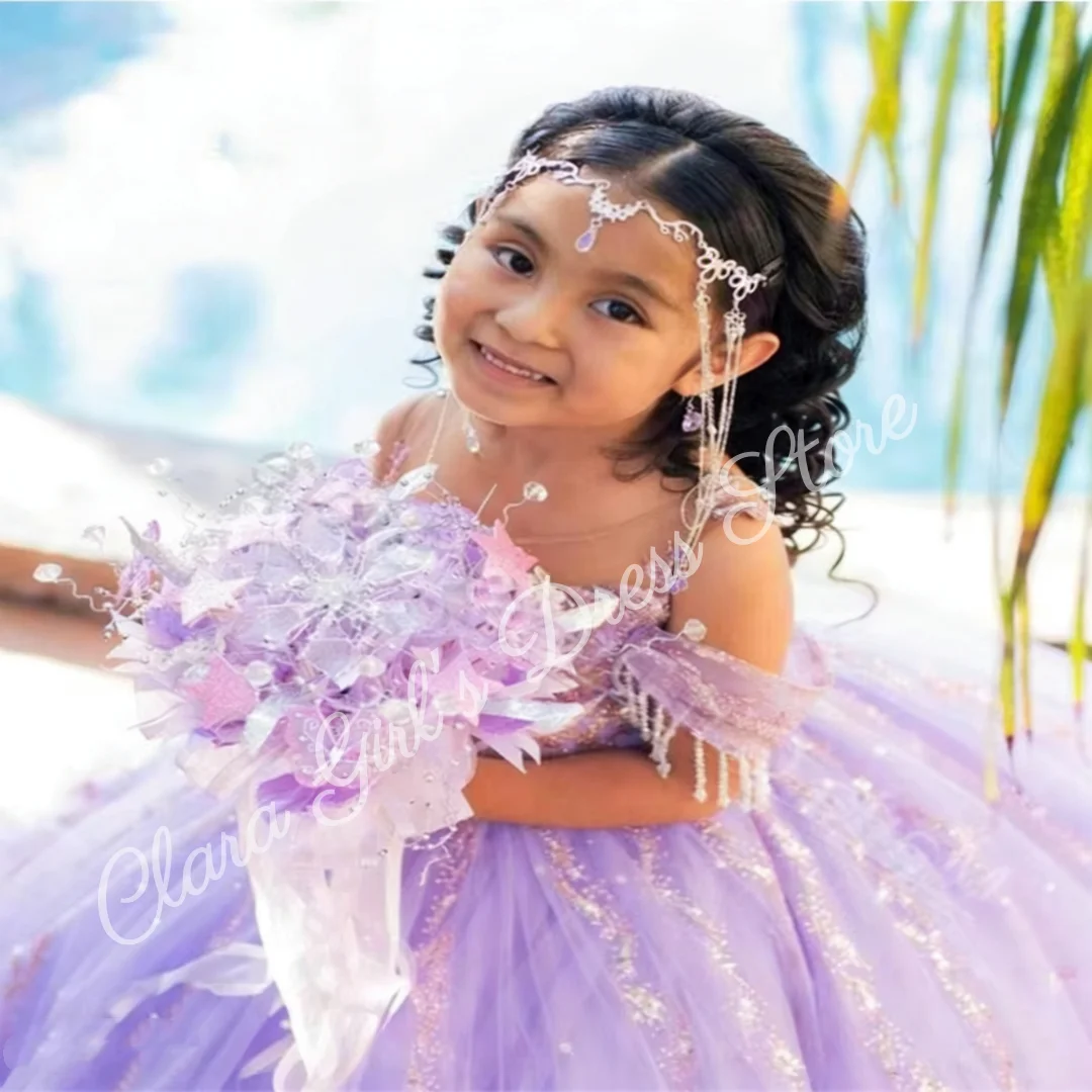 Girls' Clothing Round Neck Elegant Puffy Flower Girl Dress for Children Suitable for Weddings and Birthdays Customizable
Girls' Clothing Round Neck Elegant Puffy Flower Girl Dress for Children Suitable for Weddings and Birthdays Customizable