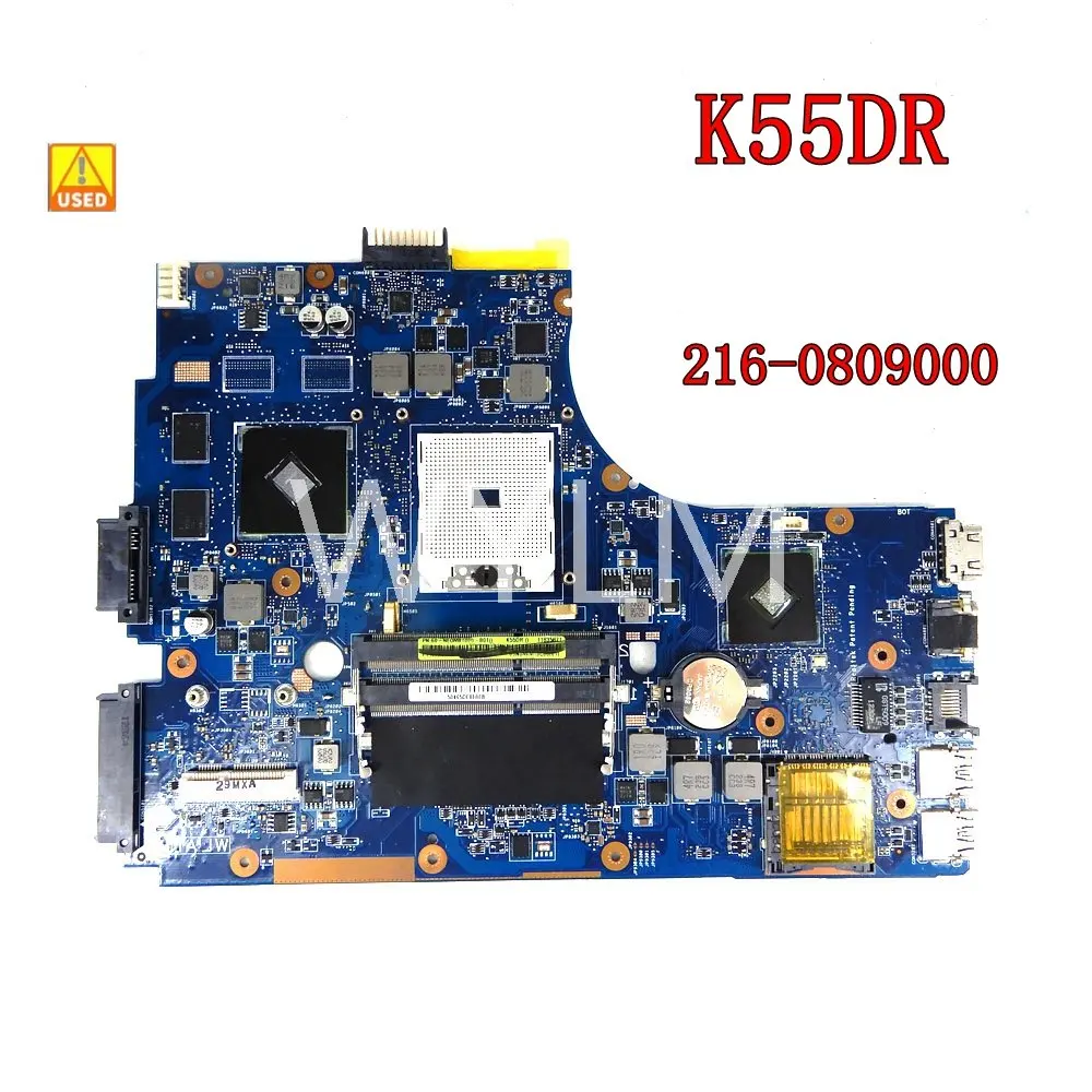 Used K55DR 216-0809000 Mainboard for ASUS K55DR K55D K55DE A55D Laptop Motherboard MAIN BOARD free shipping
Used K55DR 216-0809000 Mainboard for ASUS K55DR K55D K55DE A55D Laptop Motherboard MAIN BOARD free shipping