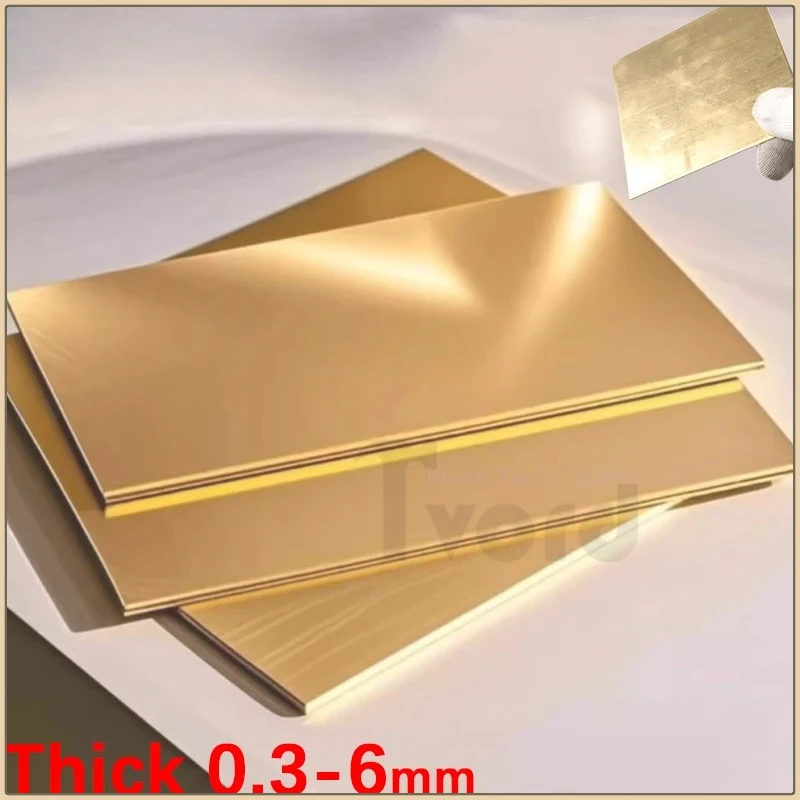 Thickness 0.3-6mm H62 Brass Plate Brass Pad Board Yellow Copper Sheet
Thickness 0.3-6mm H62 Brass Plate Brass Pad Board Yellow Copper Sheet