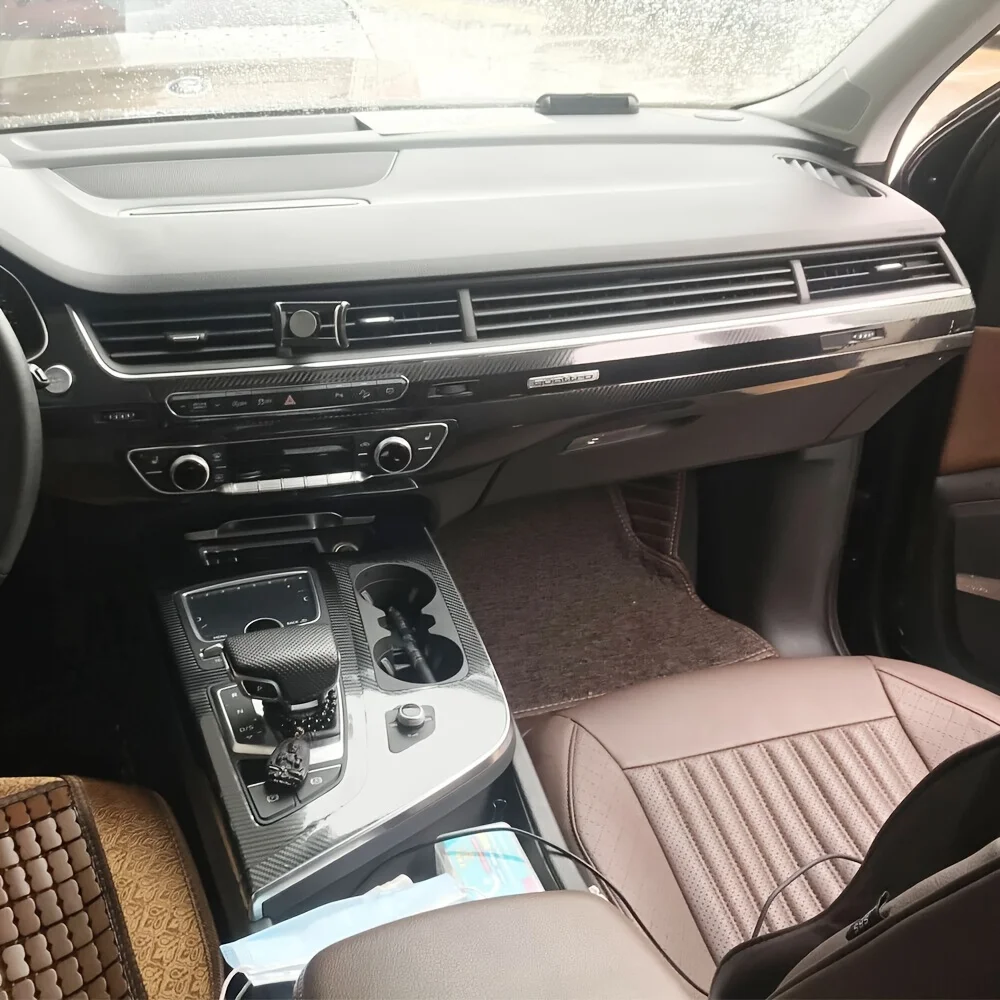 Углеродное волокно для Audi Q7 4m 2016-2019, диаграмма формирования пленки, автомобильная пленка, внутренние наклейки, центральная консоль, передача, приборная панель
Углеродное волокно для Audi Q7 4m 2016-2019, диаграмма формирования пленки, автомобильная пленка, внутренние наклейки, центральная консоль, передача, приборная панель