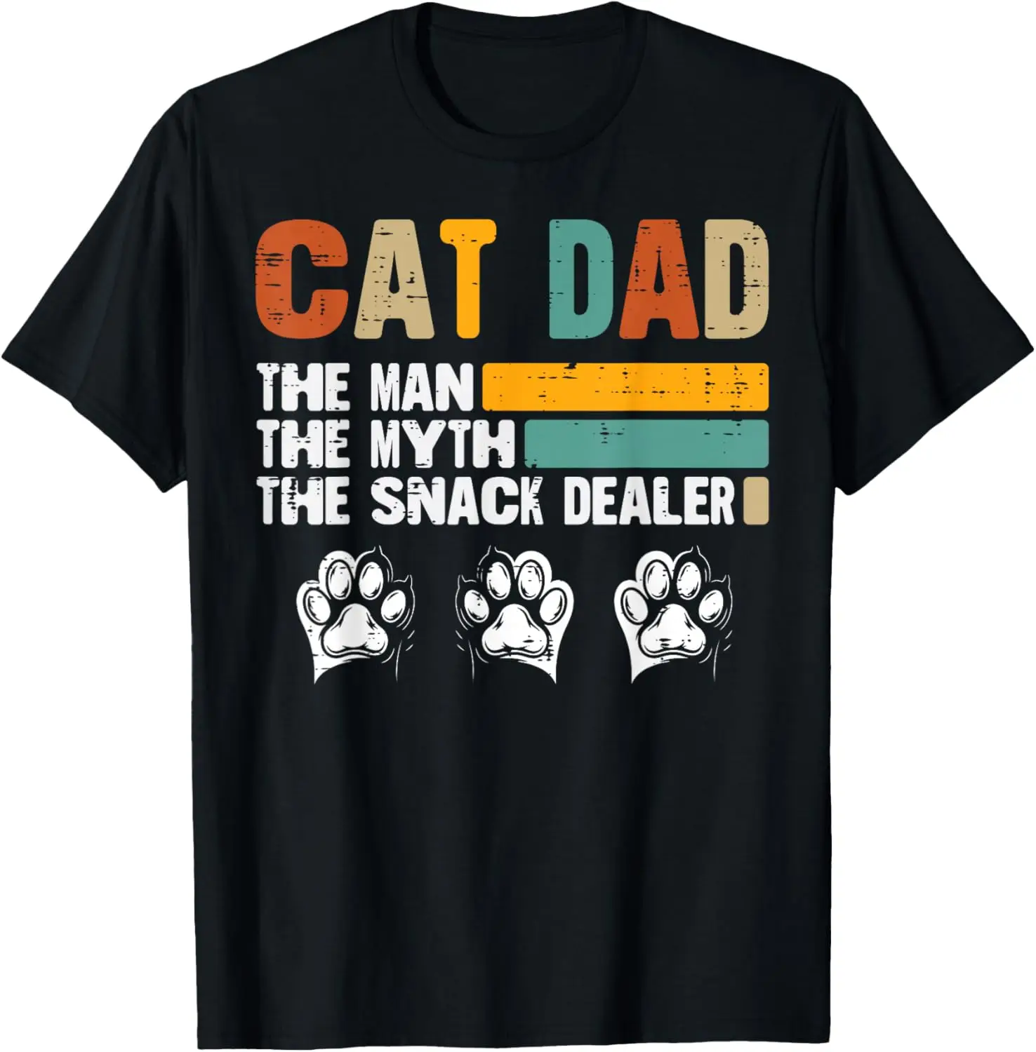 Cat Dad The Man Snack Dealer Funny Fathers Day Fur Papa T-Shirt Creative, Unique Prints, Comfortable, Soft, Breathable, for Pets
Cat Dad The Man Snack Dealer Funny Fathers Day Fur Papa T-Shirt Creative, Unique Prints, Comfortable, Soft, Breathable, for Pets