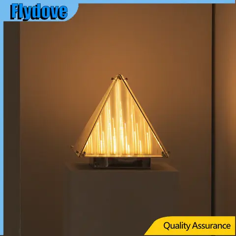 Scandinavian Crystal Desk Lamp Designer Living Room Bedroom Headboard Decoration Ambient Art Lighting Modern Study Fixture