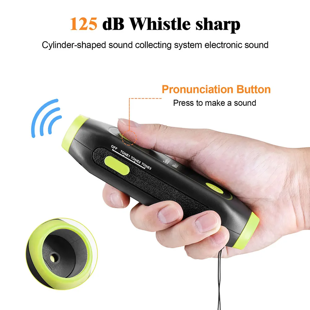 Electronic Whistle 120-150 Decibels Loud LED Light SOS Signal Handheld Camping Hiking Survival Emergency Outdoor Accessories
Electronic Whistle 120-150 Decibels Loud LED Light SOS Signal Handheld Camping Hiking Survival Emergency Outdoor Accessories