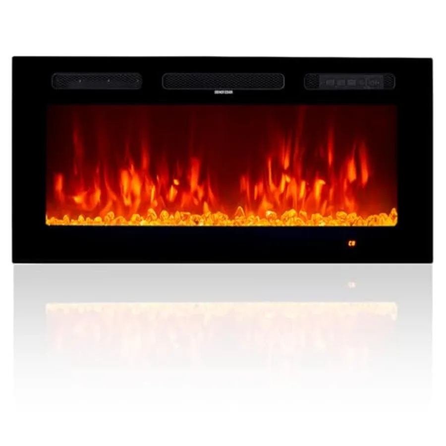 36 Электрический каминный светодиодный обогреватель с хрустальным камнем 12 реалистичных цветов пламени 12 настроек пламени Регулируемый таймер Сенсорный экран R
36 Электрический каминный светодиодный обогреватель с хрустальным камнем 12 реалистичных цветов пламени 12 настроек пламени Регулируемый таймер Сенсорный экран R