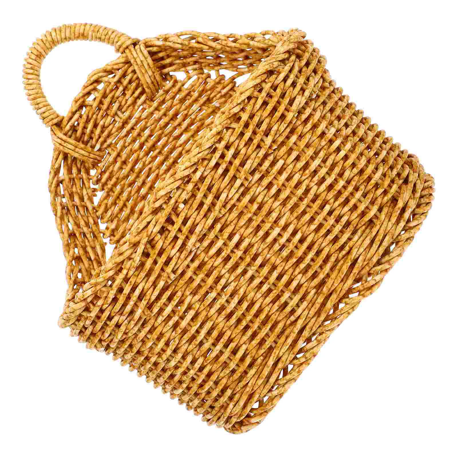 Wall Hanging Storage Basket Reusable Onion Light Brown Baskets Plastic Rattan Fruit
Wall Hanging Storage Basket Reusable Onion Light Brown Baskets Plastic Rattan Fruit