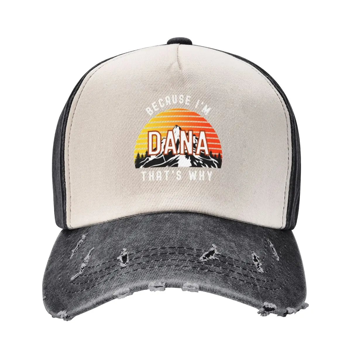 Because I'm Dana, that's why - Custom Name Baseball Cap Golf Cap hiking hat Brand Man cap Sports Women Beach Fashion Men's
Because I'm Dana, that's why - Custom Name Baseball Cap Golf Cap hiking hat Brand Man cap Sports Women Beach Fashion Men's