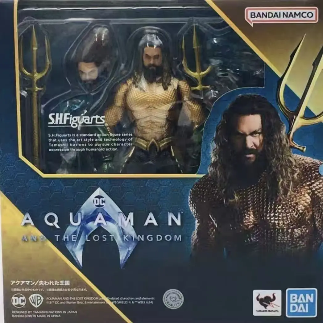 Original Box Bandai S.H.Figuarts Aquaman and the Lost Kingdom Movie Action Figure Finished Model Collectible Toy Gift
Original Box Bandai S.H.Figuarts Aquaman and the Lost Kingdom Movie Action Figure Finished Model Collectible Toy Gift