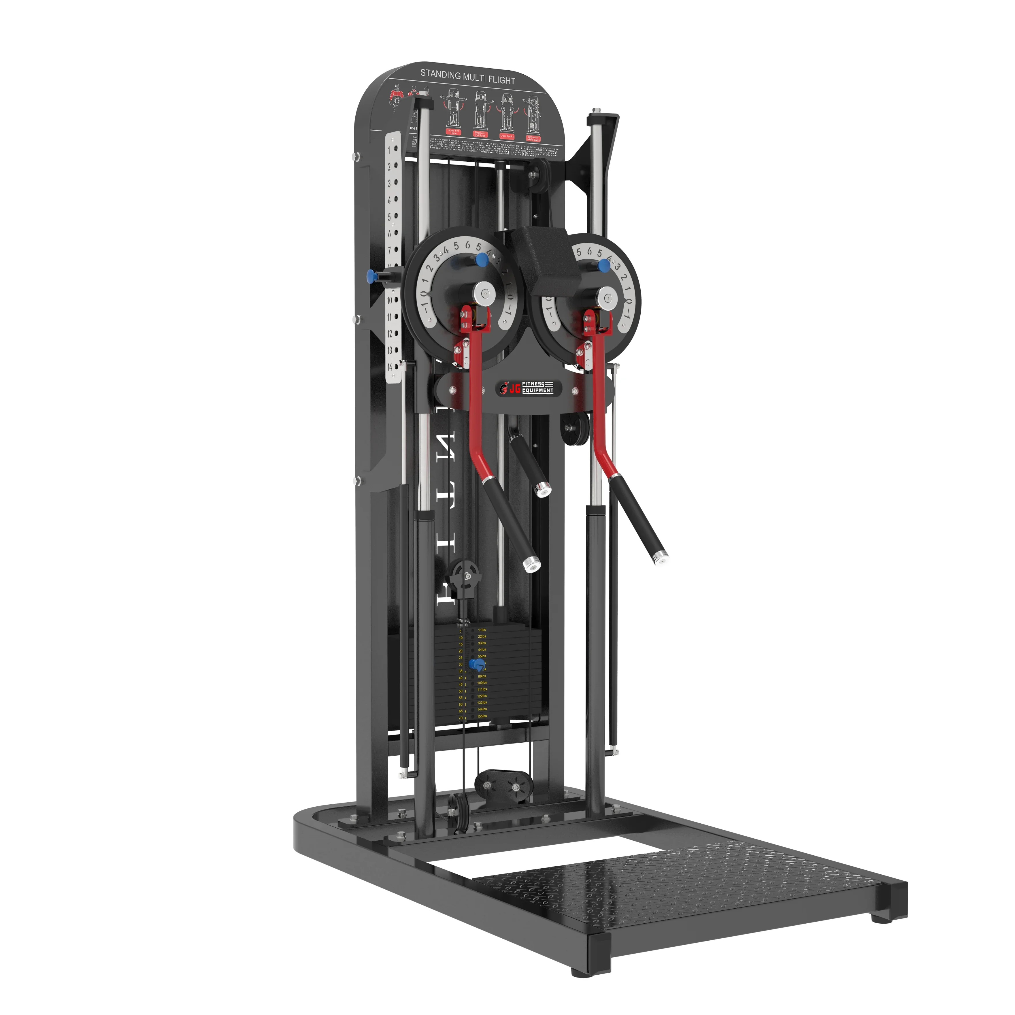 Side Flat Raise Gym Equipment Fitness Equipment for Home Use and Commercial Use
Side Flat Raise Gym Equipment Fitness Equipment for Home Use and Commercial Use