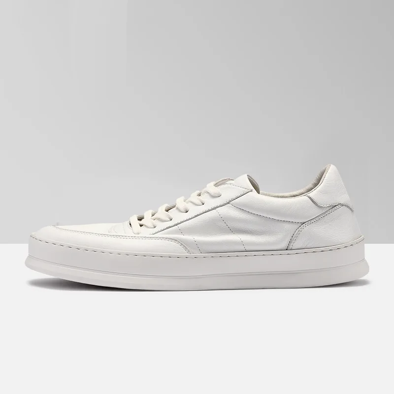 Men's Autumn Winter Handmade Leather Suede Board Breathable Korean Version Casual Versatile White Shoes Men Trendy Shoes Loafers
Men's Autumn Winter Handmade Leather Suede Board Breathable Korean Version Casual Versatile White Shoes Men Trendy Shoes Loafers
