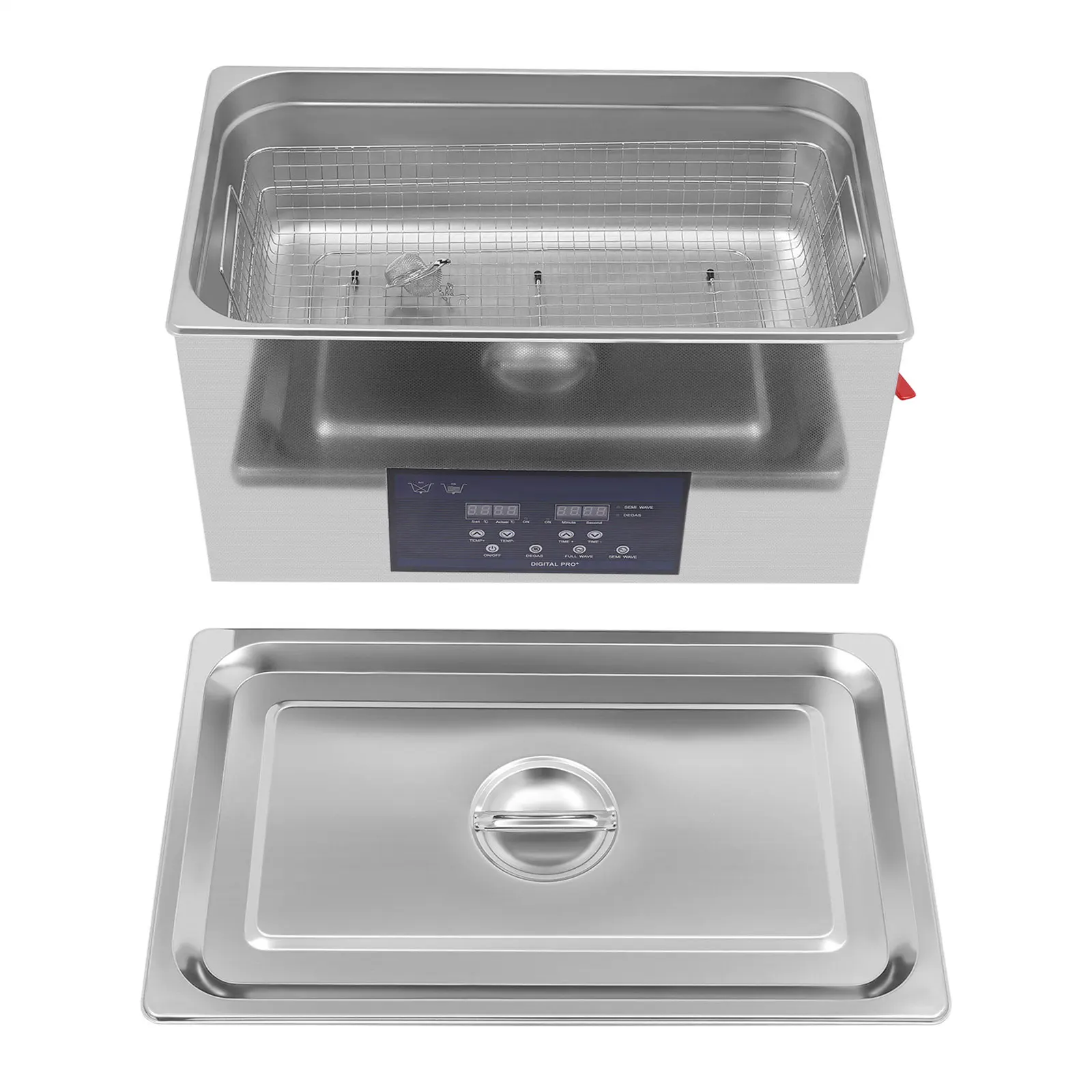 30L Dual Frequency Ultrasonic Cleaneing Machine Lab Professional Hypersonic Cleaning for Jewelry Watches Denture Glasses
30L Dual Frequency Ultrasonic Cleaneing Machine Lab Professional Hypersonic Cleaning for Jewelry Watches Denture Glasses