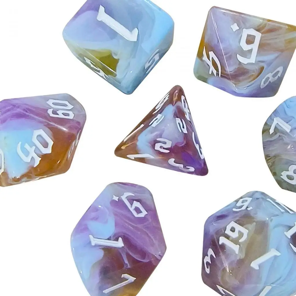 5x 7x Multi-Sided Dice Acrylic Dice D4-d20 Polyhedral Dice Set for RPG Role Playing Game
5x 7x Multi-Sided Dice Acrylic Dice D4-d20 Polyhedral Dice Set for RPG Role Playing Game