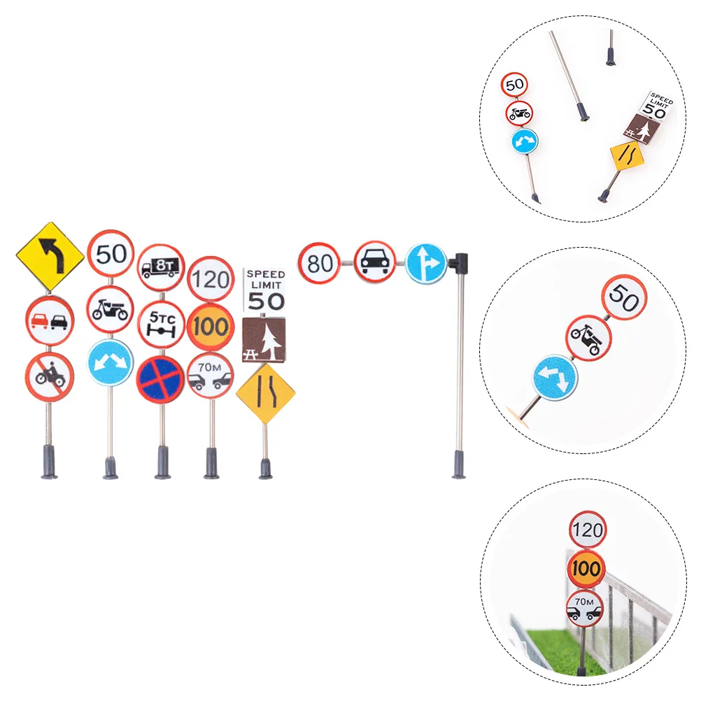 6 Pcs Micro Landscape Accessories Street Signs Simulation Road Indicator Sand Table Model
6 Pcs Micro Landscape Accessories Street Signs Simulation Road Indicator Sand Table Model