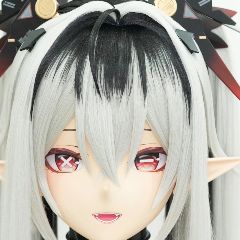 (MEO040) Customize Handmade Full Head Lockable Crossdress Male to Female Japanese Cartoon Anime Game Character Kigurumi Mask
(MEO040) Customize Handmade Full Head Lockable Crossdress Male to Female Japanese Cartoon Anime Game Character Kigurumi Mask
