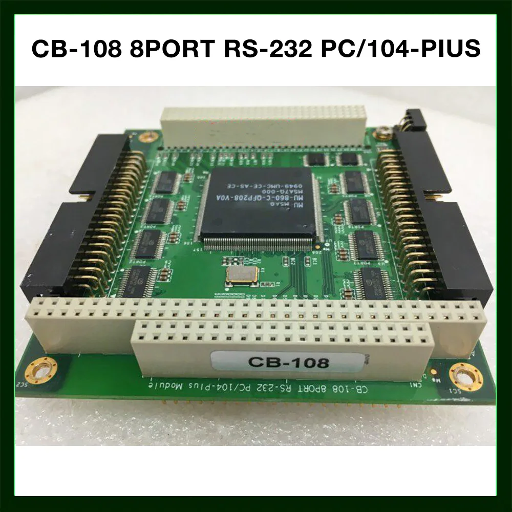 CB-108 8PORT RS-232 PC/104-PIUS VER:1.1 Card
CB-108 8PORT RS-232 PC/104-PIUS VER:1.1 Card
