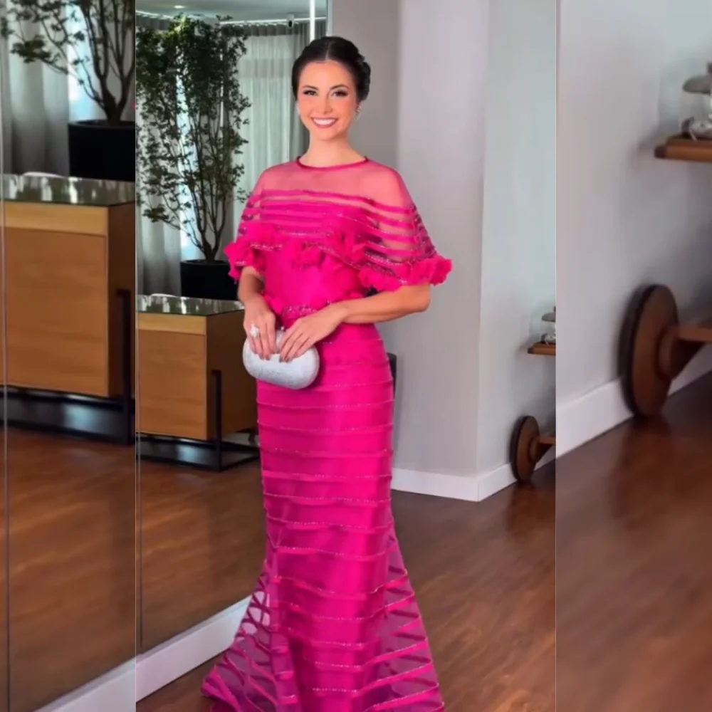 Customized Charmeuse Applique Beading O-Neck A-line Long Dresses Bespoke Occasion Exquisite High Quality Evening
Customized Charmeuse Applique Beading O-Neck A-line Long Dresses Bespoke Occasion Exquisite High Quality Evening