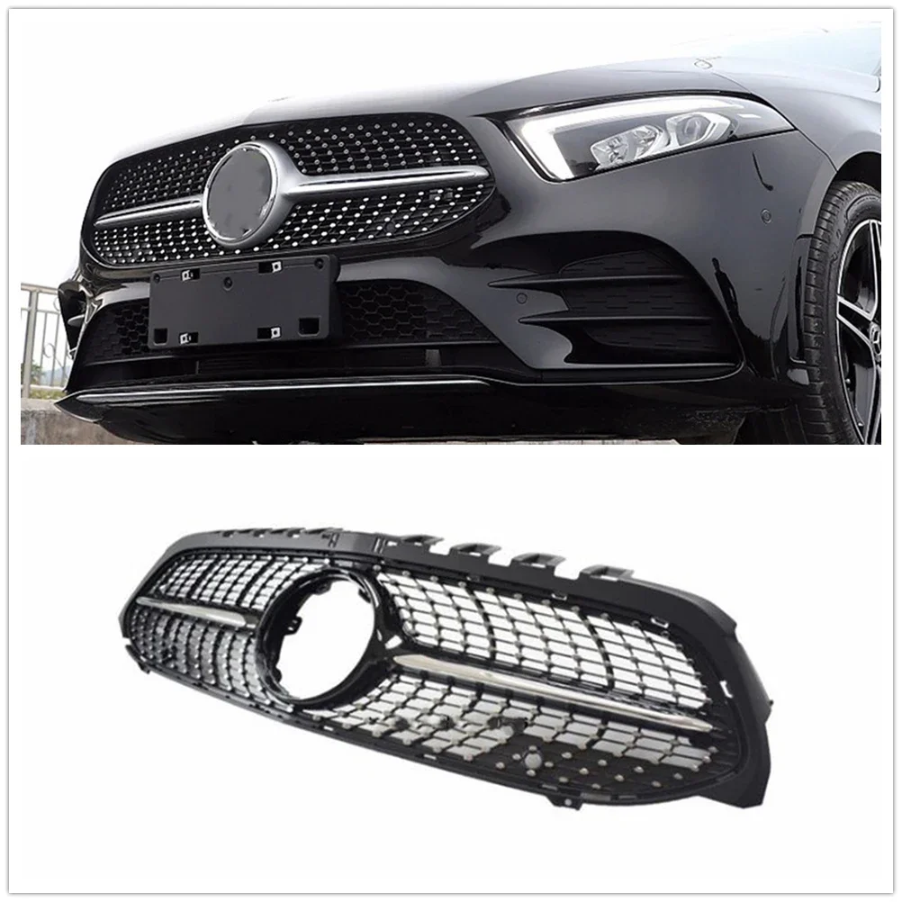 New! Front Grille For Mercedes Benz W177 V177 A Class 2019-2022 A180 A200 A250 A35 A45 Racing Grill Black Upper Bumper Hood Mesh
New! Front Grille For Mercedes Benz W177 V177 A Class 2019-2022 A180 A200 A250 A35 A45 Racing Grill Black Upper Bumper Hood Mesh