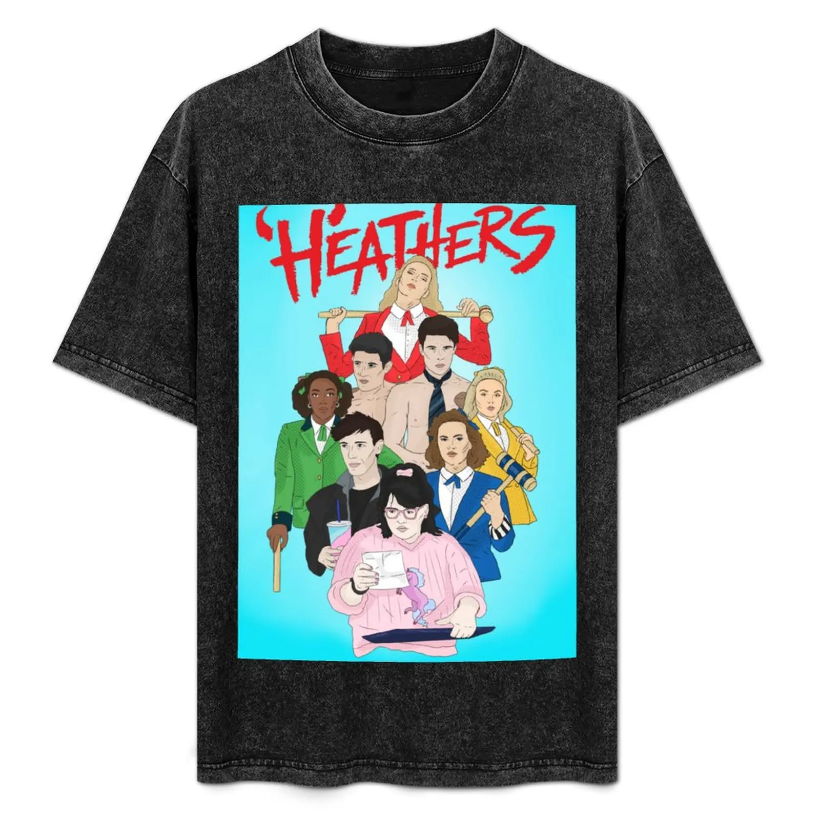 Heathers The Musical- Full Cast T-Shirt Basic Plain Tee for Spring and Summer
Heathers The Musical- Full Cast T-Shirt Basic Plain Tee for Spring and Summer