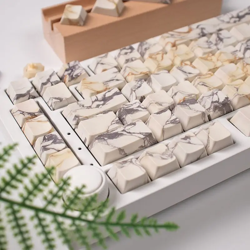 White marble side engraved light transmission personalized keyboard keycap PBT hot sublimation original wooting V87 drunk deer
White marble side engraved light transmission personalized keyboard keycap PBT hot sublimation original wooting V87 drunk deer