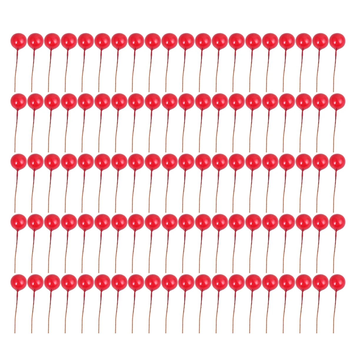 100 Pcs Artificial Berry Picks Realistic Red Decorations Christmas Home Wedding Party DecorSimulation Red
100 Pcs Artificial Berry Picks Realistic Red Decorations Christmas Home Wedding Party DecorSimulation Red