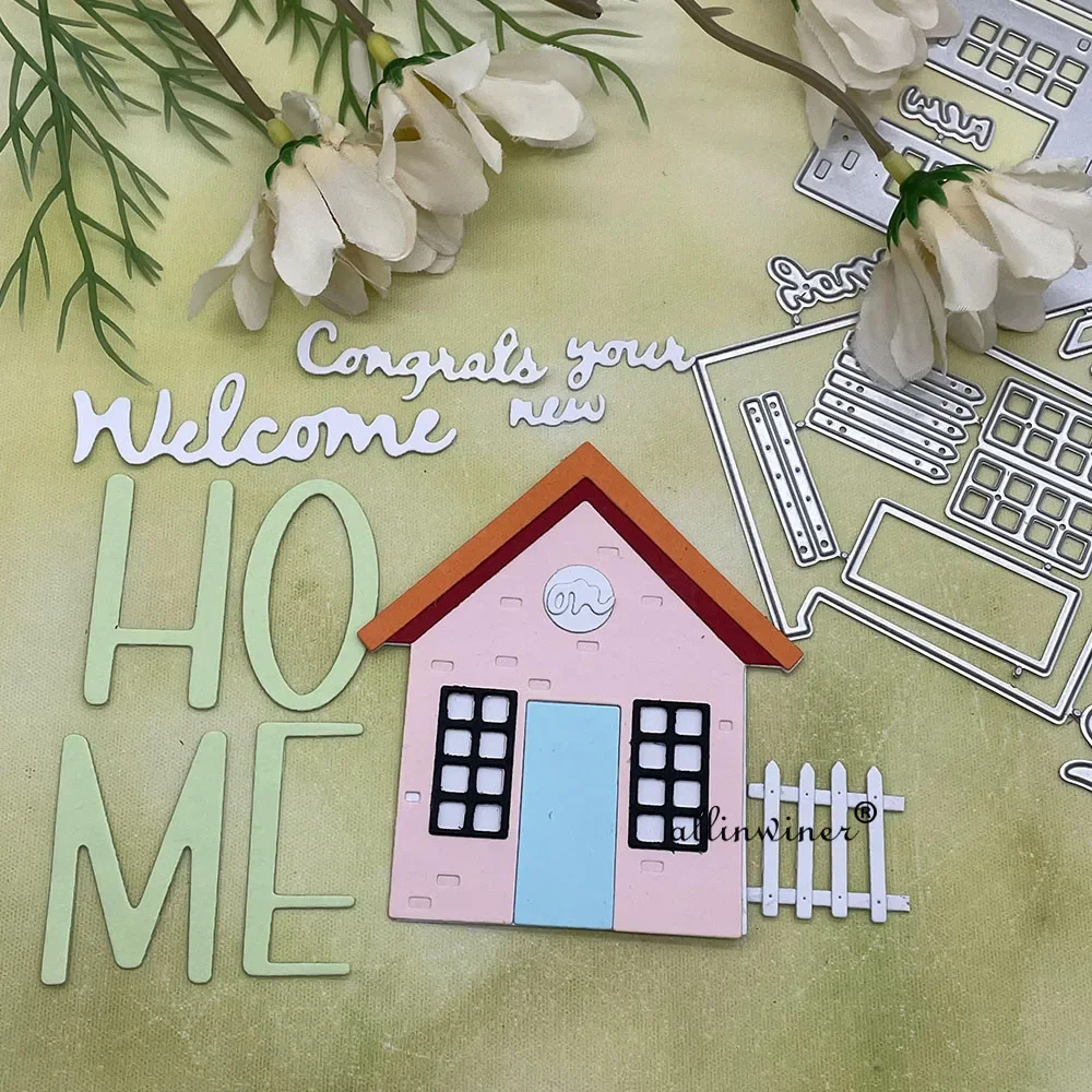 House Home DecorationMetal Cutting Dies Stencils For DIY Scrapbooking Decorative Embossing Handcraft Die Cutting Template
House Home DecorationMetal Cutting Dies Stencils For DIY Scrapbooking Decorative Embossing Handcraft Die Cutting Template