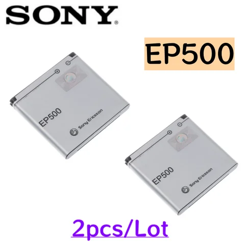 2pcs/lot EP500 1200mAh Battery For Sony Ericsson Xperia ST17I ST15I SK17I WT18I X8 U5I E15i wt18i wt19i U8 Battery
