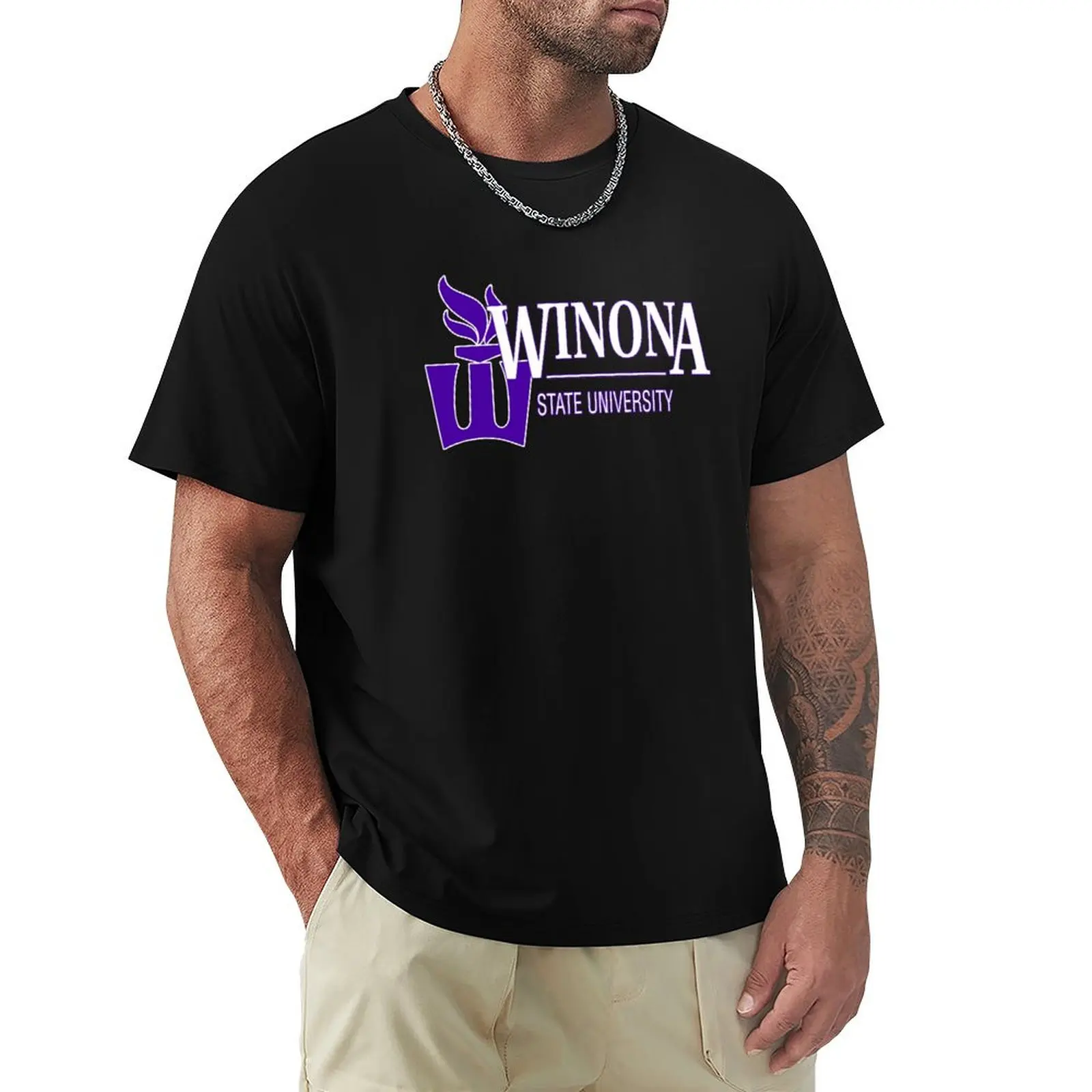 Winona State University T-Shirt new edition tees rapper graphic tees mens t shirt
Winona State University T-Shirt new edition tees rapper graphic tees mens t shirt
