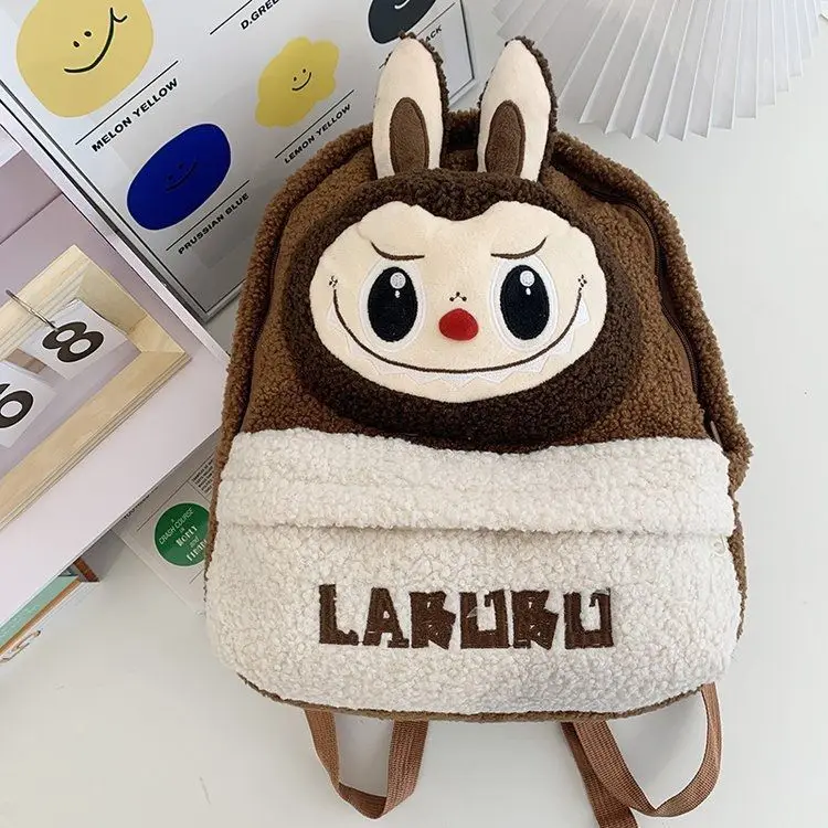 labubu cartoon cute children student schoolbag creative large capacity Kawai girls travel casual Kawaii backpack holiday gift
labubu cartoon cute children student schoolbag creative large capacity Kawai girls travel casual Kawaii backpack holiday gift