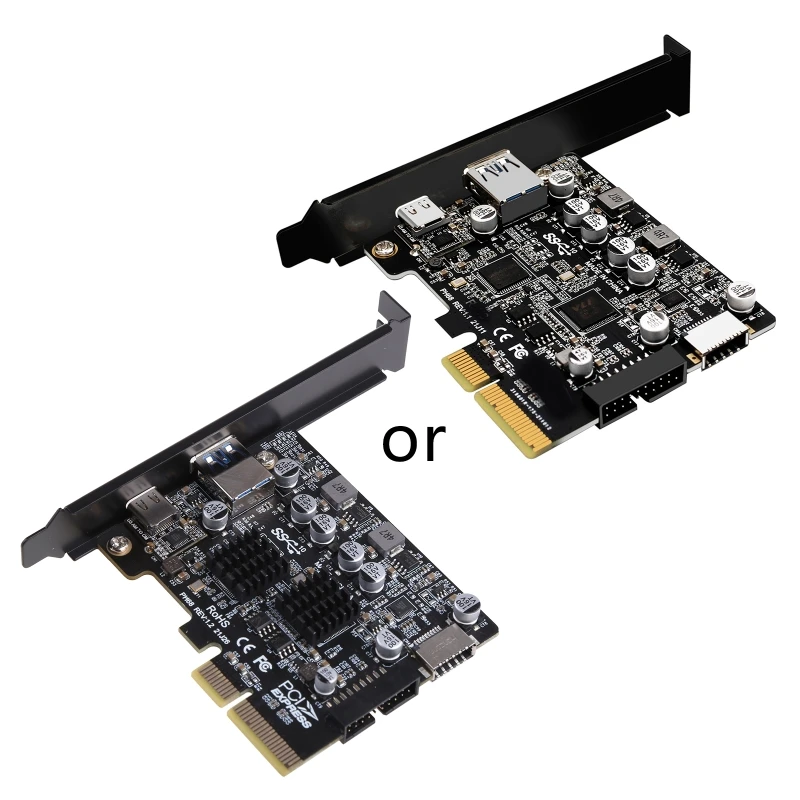 PCIE 3.0 To USB 3.2 Gen2 Type-C 10Gbps Data Transfer Quick Charge USB-C Controller PCI-E Type E 19P20P Type E Card
PCIE 3.0 To USB 3.2 Gen2 Type-C 10Gbps Data Transfer Quick Charge USB-C Controller PCI-E Type E 19P20P Type E Card