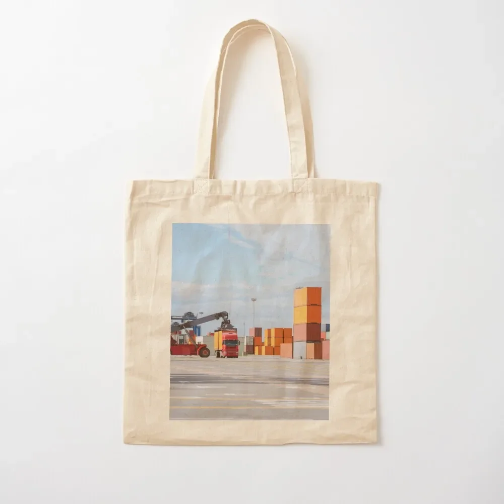 2025 New Containers In Import And Export Area At Port Tote Bag Shopper Bag Women Canvas Tote Bag University
2025 New Containers In Import And Export Area At Port Tote Bag Shopper Bag Women Canvas Tote Bag University