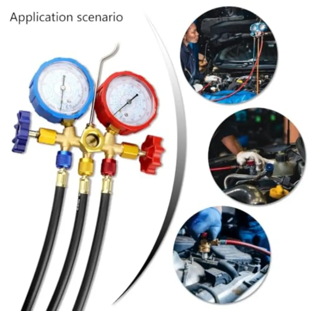Rubber Charging Hose Set Fluorinated Tubes Fluoridation Detection Refrigerant Charging Hoses 800psi Max Pressure
Rubber Charging Hose Set Fluorinated Tubes Fluoridation Detection Refrigerant Charging Hoses 800psi Max Pressure