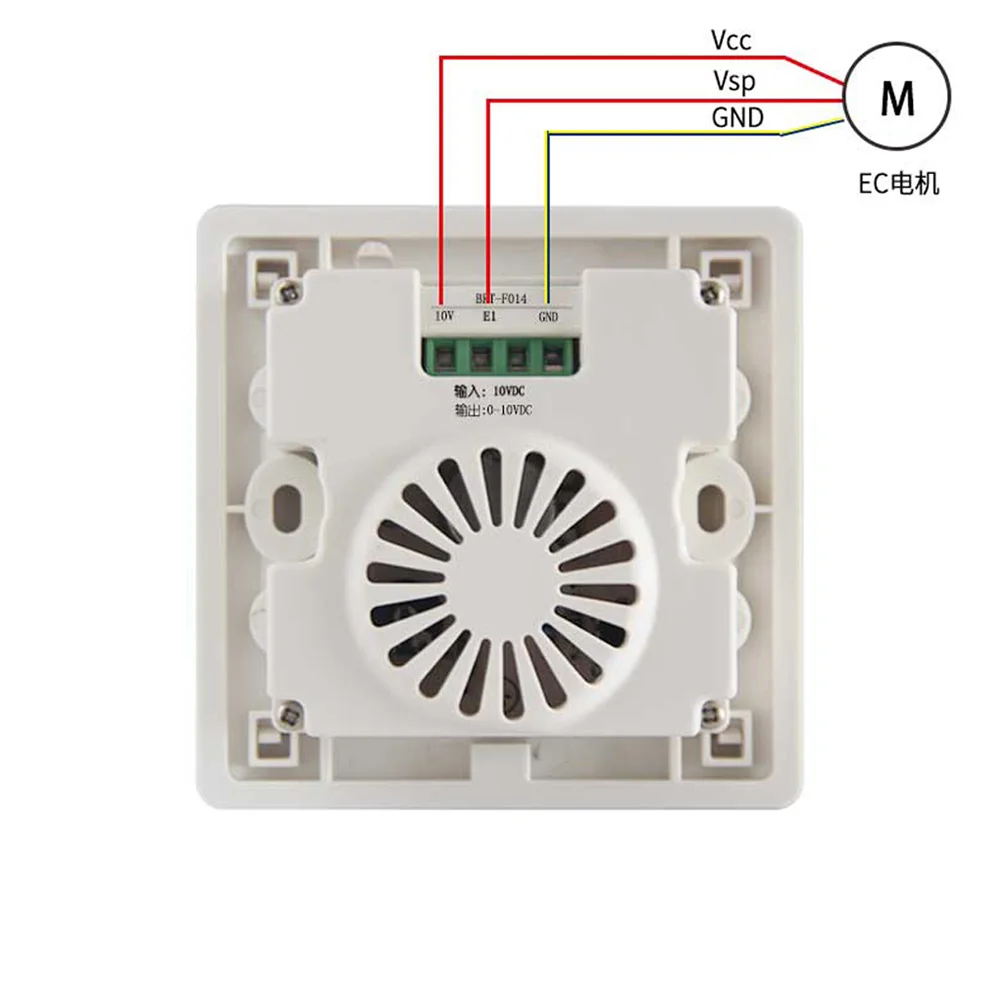 EC Adjustable Motor Stepless Speed Regulator Switch Fan Motor 0-10V Knob Speed Governor 86 Panel Install with Led Display
EC Adjustable Motor Stepless Speed Regulator Switch Fan Motor 0-10V Knob Speed Governor 86 Panel Install with Led Display